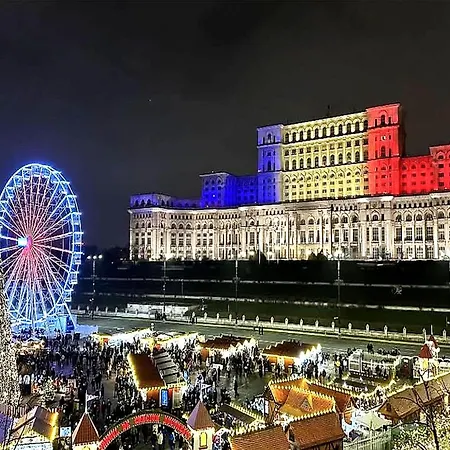 Location - Contemporary Parliament View - 2br Бухарест