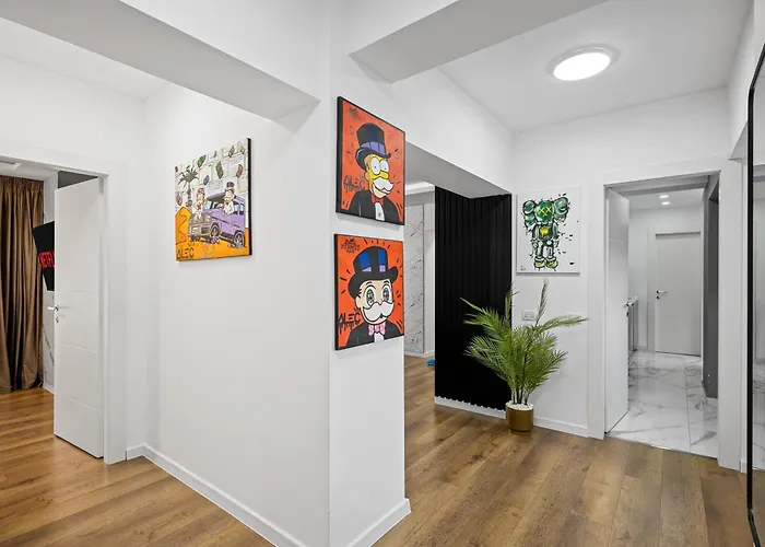 Location - Contemporary Parliament View - 2br Apartmán Bukurešť